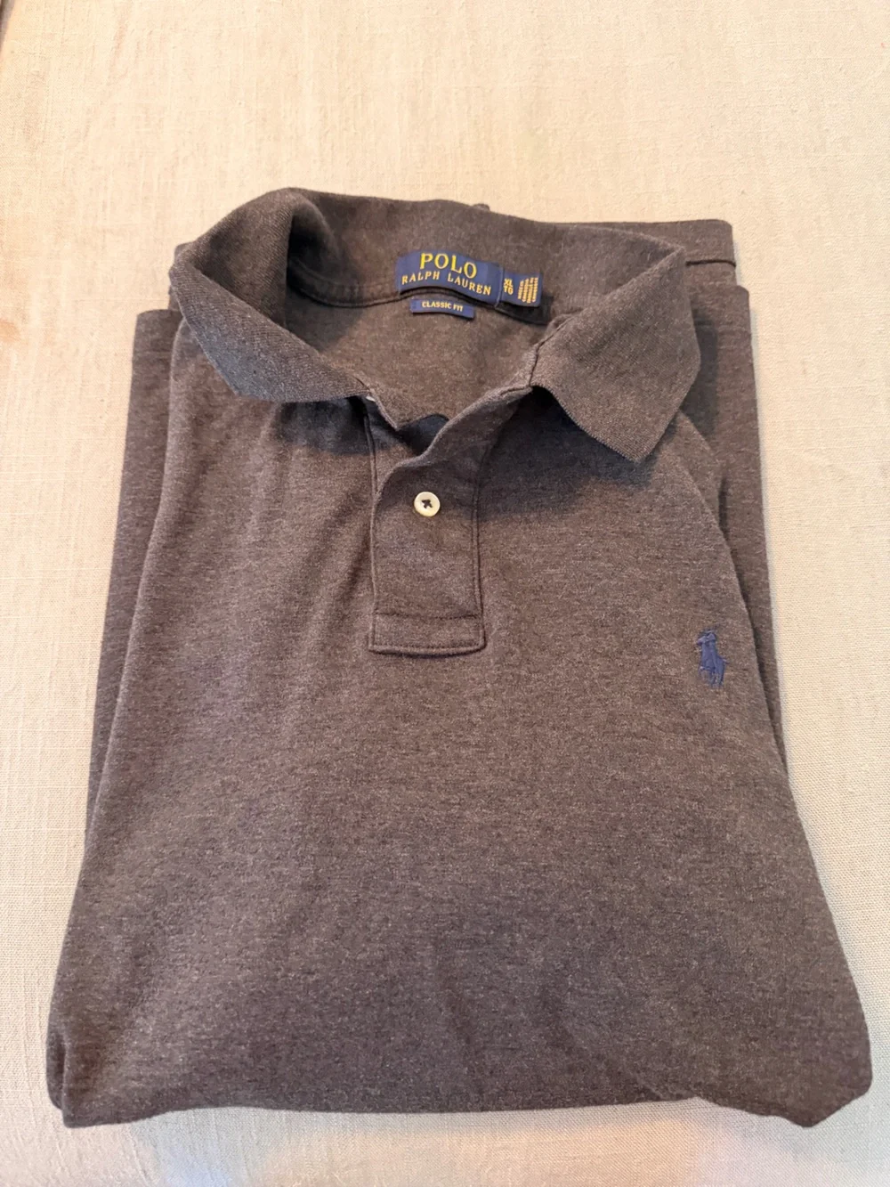 Ralph Lauren Men’s Dark Heather Gray Polo